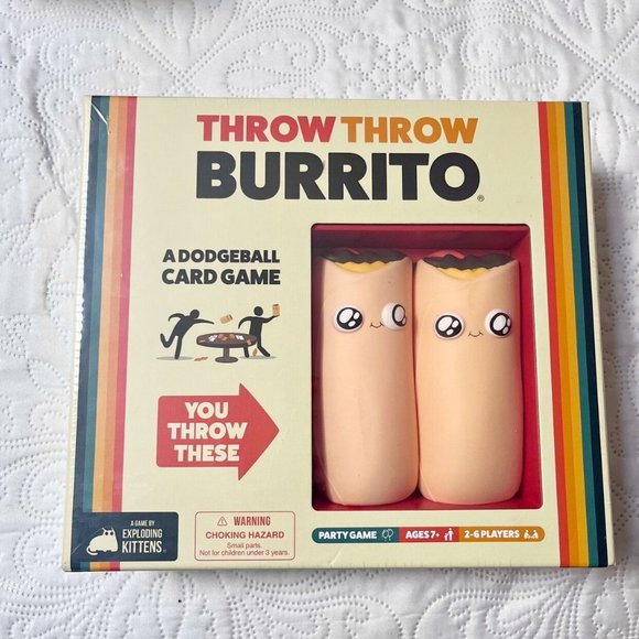 NWT Throw Throw Burrito Card Game - Picture 2 of 9